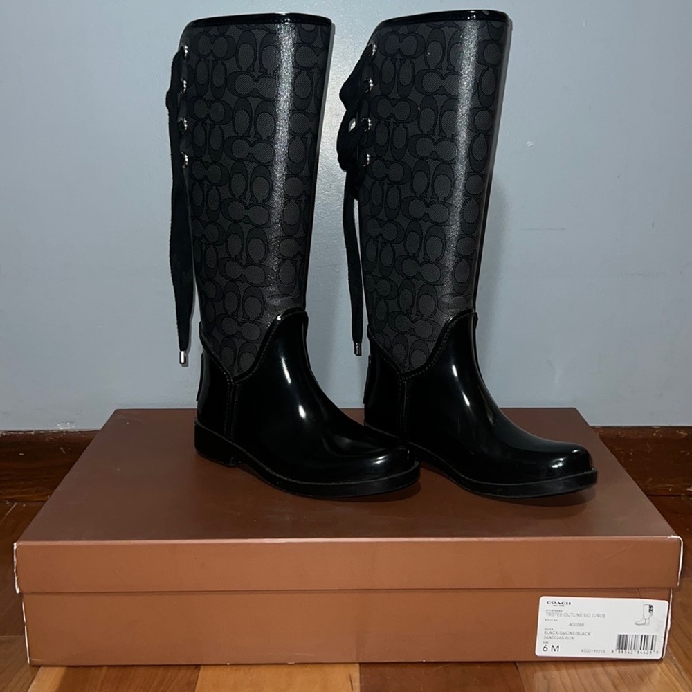 Coach Tristee Rain Boots